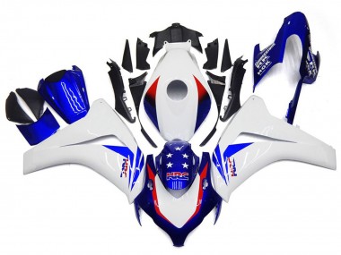 2008-2011 Leuchtend Blauer Stern CBR1000RR Motorrad Verkleidungen