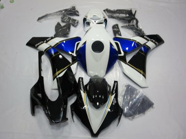 2008-2011 Markenloses Blau & Gold CBR1000RR Motorrad Verkleidungen