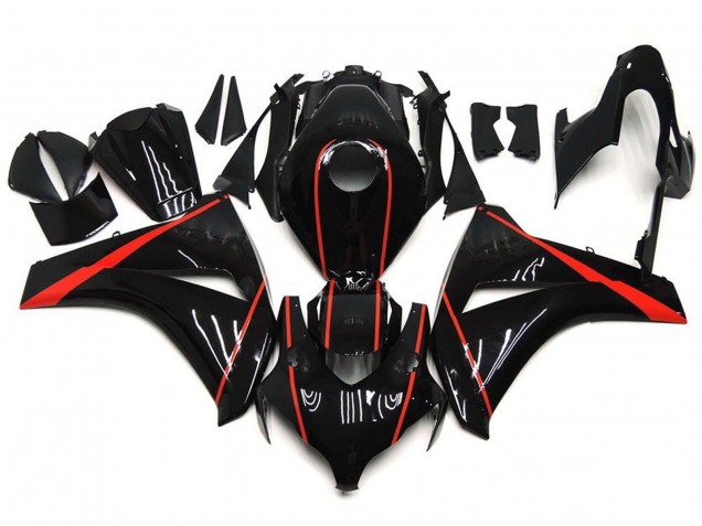 2008-2011 Rot Glänzend & Schwarz CBR1000RR Motorrad Verkleidungen 2008-2011 Rot Glänzend & Schwarz CBR1000RR Motorrad Verkleidungen