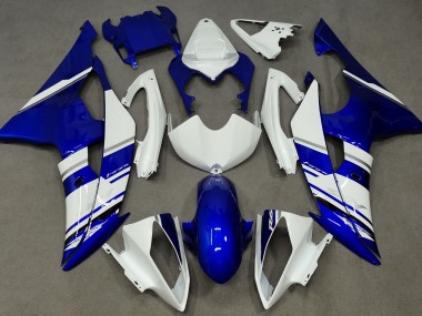 2008-2016 Blau & Weiß Benutzerdefiniert OEM Stil R6 Motorrad Verkleidungen