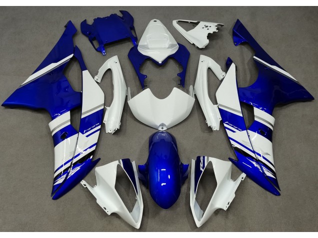 2008-2016 Blau & Weiß Benutzerdefiniert OEM Stil R6 Motorrad Verkleidungen 2008-2016 Blau & Weiß Benutzerdefiniert OEM Stil R6 Motorrad Verkleidungen