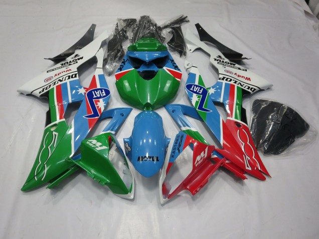 2008-2016 Dunlop Design R6 Motorrad Verkleidungen 2008-2016 Dunlop Design R6 Motorrad Verkleidungen