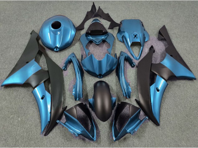 2008-2016 Elektrisches Blau & Matt Schwarz R6 Motorrad Verkleidungen 2008-2016 Elektrisches Blau & Matt Schwarz R6 Motorrad Verkleidungen