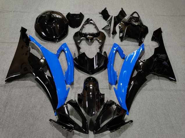 2008-2016 Glänzend Blau & Schwarz R6 Motorrad Verkleidungen 2008-2016 Glänzend Blau & Schwarz R6 Motorrad Verkleidungen