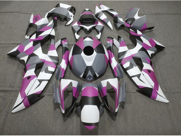 2008-2016 Rosa Tarnung Einfarbig R6 Motorrad Verkleidungen 2008-2016 Rosa Tarnung Einfarbig R6 Motorrad Verkleidungen