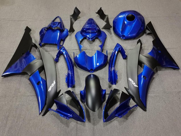 2008-2016 Tiefes Blau & Matt Schwarz R6 Motorrad Verkleidungen 2008-2016 Tiefes Blau & Matt Schwarz R6 Motorrad Verkleidungen