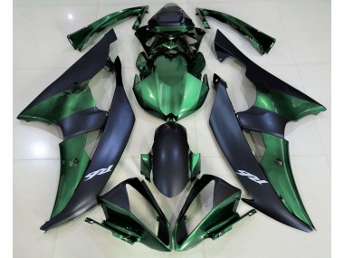 2008-2016 Waldgrün & Matt Schwarz R6 Motorrad Verkleidungen