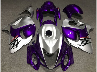 2008-2020 Glanz Lila & Silber GSXR 1300 Motorrad Verkleidungen