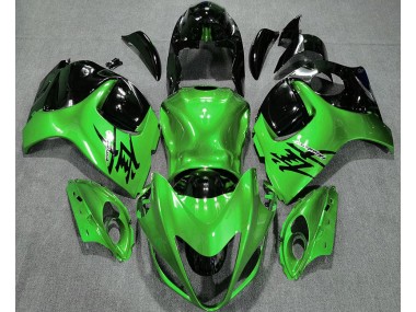 2008-2020 Glänzend Grün & Schwarz GSXR 1300 Motorrad Verkleidungen