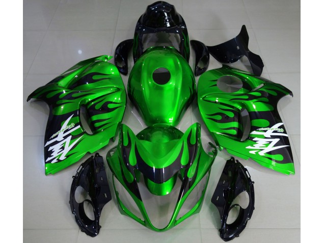 2008-2020 Glänzend Grün & Schwarz GSXR 1300 Motorrad Verkleidungen 2008-2020 Glänzend Grün & Schwarz GSXR 1300 Motorrad Verkleidungen