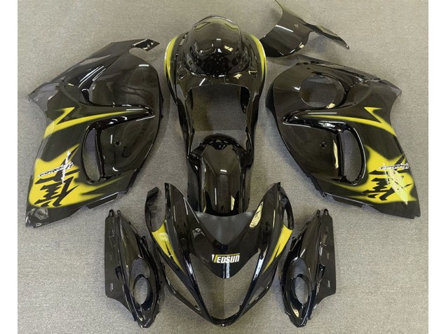 2008-2020 Glänzendes Schwarz & Gelb GSXR 1300 Motorrad Verkleidungen 2008-2020 Glänzendes Schwarz & Gelb GSXR 1300 Motorrad Verkleidungen