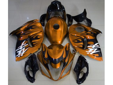 2008-2020 Orange Glänzend & Schwarz GSXR 1300 Motorrad Verkleidungen