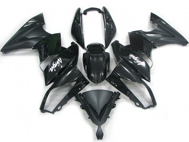 2009-2011 Schwarz Matt Glanz Ninja 650R Motorrad Verkleidungen 2009-2011 Schwarz Matt Glanz Ninja 650R Motorrad Verkleidungen