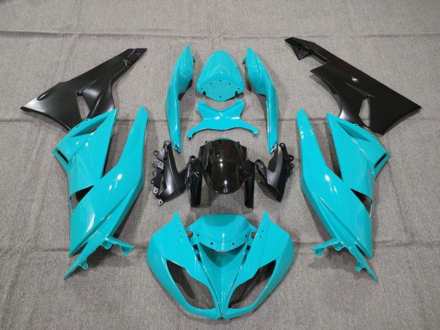2009-2012 Blau & Gold ZX6R Motorrad Verkleidungen 2009-2012 Blau & Gold ZX6R Motorrad Verkleidungen
