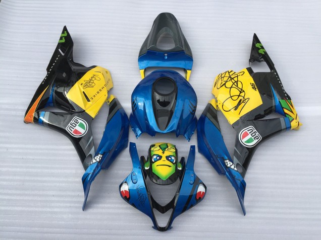 2009-2012 Blauer Hai CBR600RR Motorrad Verkleidungen 2009-2012 Blauer Hai CBR600RR Motorrad Verkleidungen