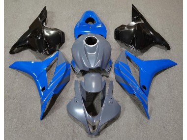 2009-2012 Doppelblau Auf Grau CBR600RR Motorrad Verkleidungen