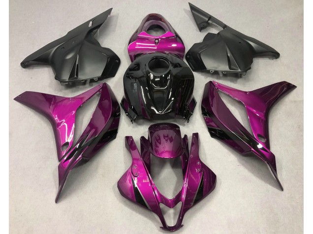 2009-2012 Dunkelrosa Mit Schwarz CBR600RR Motorrad Verkleidungen 2009-2012 Dunkelrosa Mit Schwarz CBR600RR Motorrad Verkleidungen