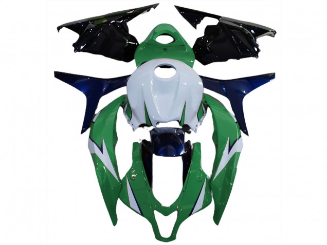 2009-2012 Glänzend Grün & Blau CBR600RR Motorrad Verkleidungen 2009-2012 Glänzend Grün & Blau CBR600RR Motorrad Verkleidungen