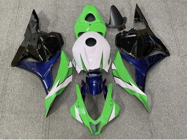 2009-2012 Grün & Weiß CBR600RR Motorrad Verkleidungen