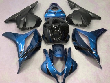 2009-2012 Hellblau Mit Schwarz CBR600RR Motorrad Verkleidungen