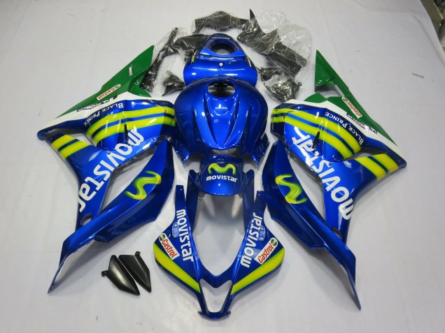 2009-2012 Movistar CBR600RR Motorrad Verkleidungen 2009-2012 Movistar CBR600RR Motorrad Verkleidungen