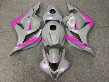 2009-2012 Nardo Grau & Pink CBR600RR Motorrad Verkleidungen