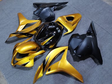 2009-2012 OEM Stil Gold CBR600RR Motorrad Verkleidungen