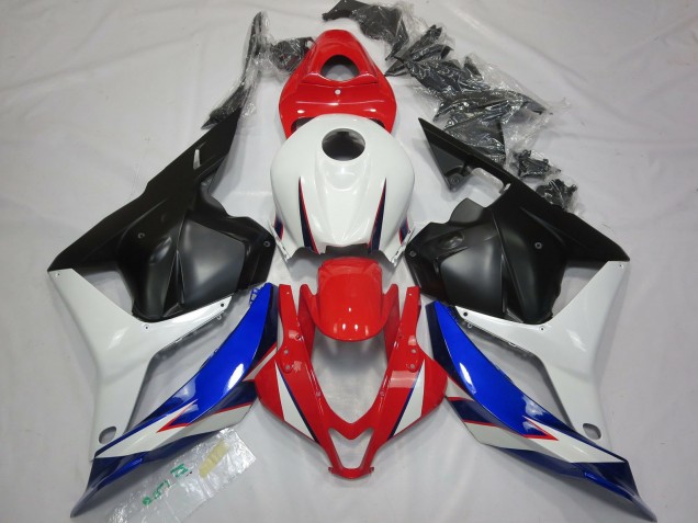 2009-2012 OEM Stil Schwarz Weiß Rot & Blau CBR600RR Motorrad Verkleidungen 2009-2012 OEM Stil Schwarz Weiß Rot & Blau CBR600RR Motorrad Verkleidungen