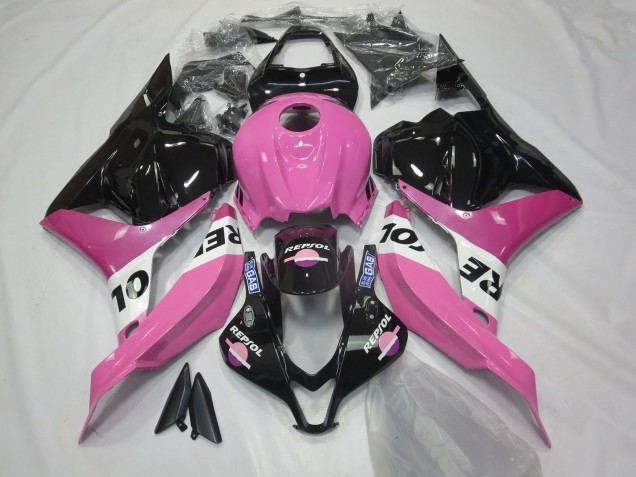 2009-2012 Pink Spezial Repsol CBR600RR Motorrad Verkleidungen 2009-2012 Pink Spezial Repsol CBR600RR Motorrad Verkleidungen