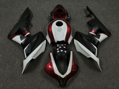 2009-2012 Rennrot & Schwarz CBR600RR Motorrad Verkleidungen