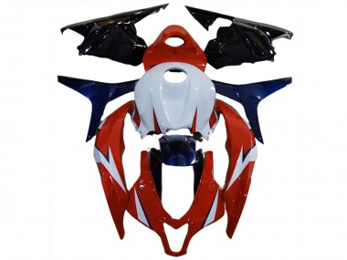 2009-2012 Rot & Blau Glänzend CBR600RR Motorrad Verkleidungen