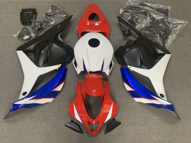 2009-2012 Rot Glänzend Blau & Weiß CBR600RR Motorrad Verkleidungen 2009-2012 Rot Glänzend Blau & Weiß CBR600RR Motorrad Verkleidungen