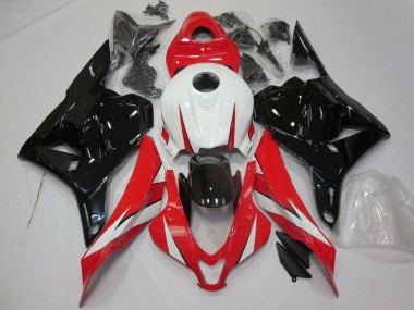 2009-2012 Rot Glänzend Weiß & Schwarz CBR600RR Motorrad Verkleidungen