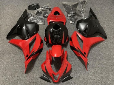 2009-2012 Rot & Matt Schwarz CBR600RR Motorrad Verkleidungen