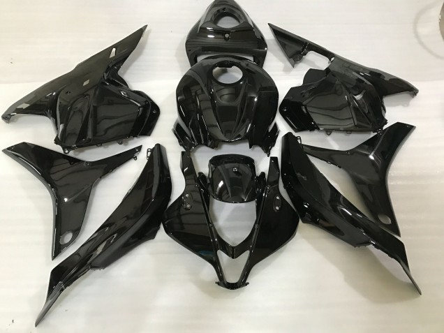 2009-2012 Schwarz Glänzend CBR600RR Motorrad Verkleidungen 2009-2012 Schwarz Glänzend CBR600RR Motorrad Verkleidungen
