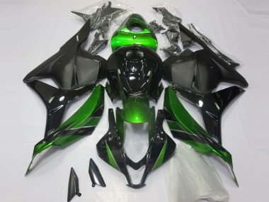 2009-2012 Spezial Grün Mattiertes Schwarz CBR600RR Motorrad Verkleidungen