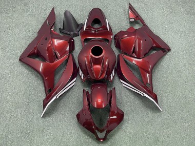 2009-2012 Weinrot CBR600RR Motorrad Verkleidungen