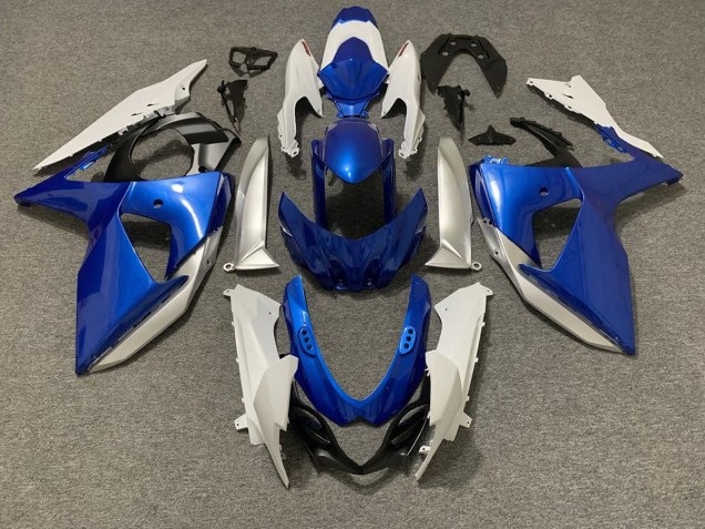 2009-2016 Hellblau & Weiß GSXR 1000 Motorrad Verkleidungen 2009-2016 Hellblau & Weiß GSXR 1000 Motorrad Verkleidungen