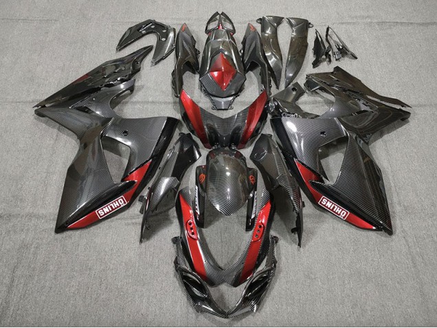2009-2016 Kohlefaser Rot GSXR 1000 Motorrad Verkleidungen 2009-2016 Kohlefaser Rot GSXR 1000 Motorrad Verkleidungen