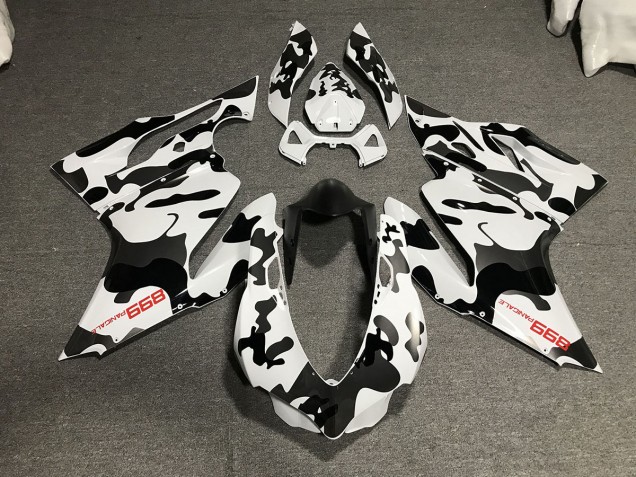 2011-2014 Winter Tarnung Ducati 1199 Motorrad Verkleidungen 2011-2014 Winter Tarnung Ducati 1199 Motorrad Verkleidungen