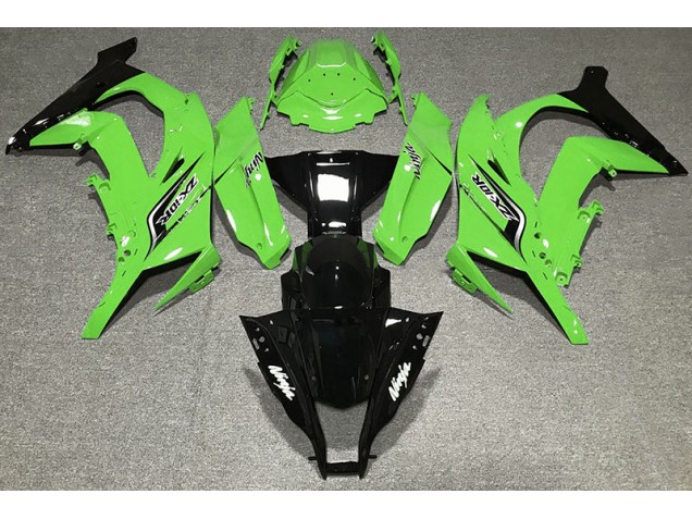2011-2015 Glänzend Grün & Logos ZX10R Motorrad Verkleidungen 2011-2015 Glänzend Grün & Logos ZX10R Motorrad Verkleidungen