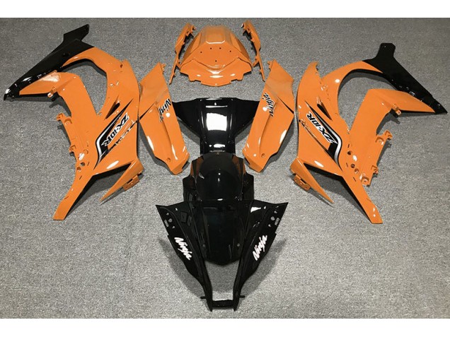 2011-2015 Orange Glänzend & Logos ZX10R Motorrad Verkleidungen 2011-2015 Orange Glänzend & Logos ZX10R Motorrad Verkleidungen