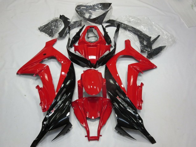 2011-2015 Rot Schwarz Gloss ZX10R Motorrad Verkleidungen 2011-2015 Rot Schwarz Gloss ZX10R Motorrad Verkleidungen