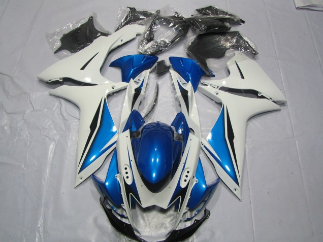 2011-2024 Hellblau & Weiß GSXR 600-750 Motorrad Verkleidungen 2011-2024 Hellblau & Weiß GSXR 600-750 Motorrad Verkleidungen