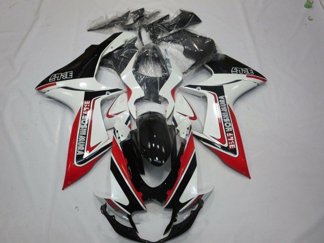 2011-2024 Rot Weiß & Schwarz GSXR 600-750 Motorrad Verkleidungen 2011-2024 Rot Weiß & Schwarz GSXR 600-750 Motorrad Verkleidungen