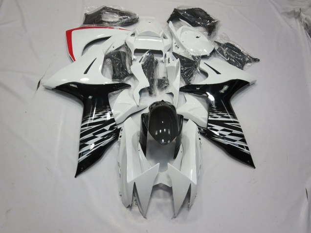 2011-2024 Weiß & Schwarz GSXR 600-750 Motorrad Verkleidungen