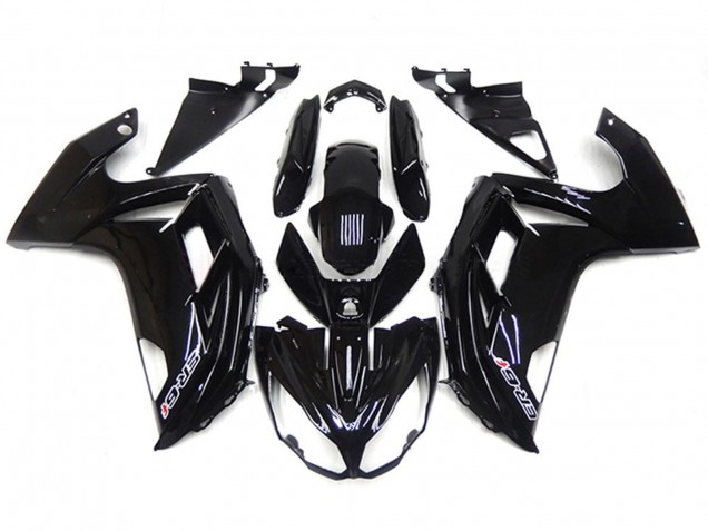 2012-2014 Schwarz Glänzend ER6F Motorrad Verkleidungen 2012-2014 Schwarz Glänzend ER6F Motorrad Verkleidungen