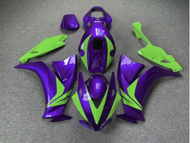 2012-2016 Glanz Lila & Grün CBR1000RR Motorrad Verkleidungen