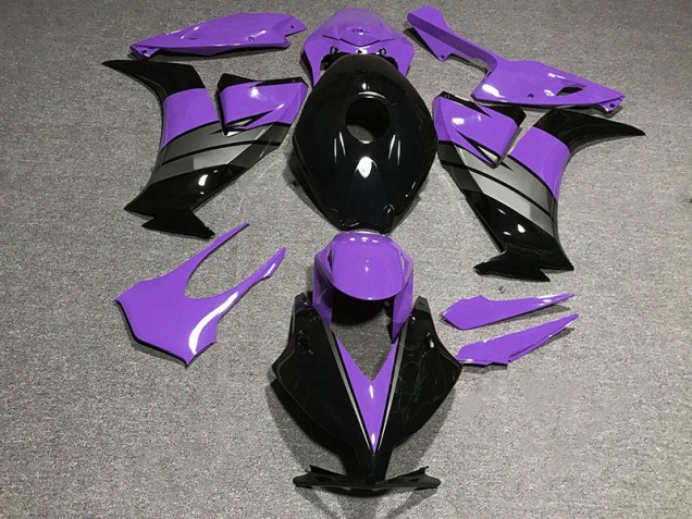 2012-2016 Glanz Lila Schwarz & Grau CBR1000RR Motorrad Verkleidungen 2012-2016 Glanz Lila Schwarz & Grau CBR1000RR Motorrad Verkleidungen