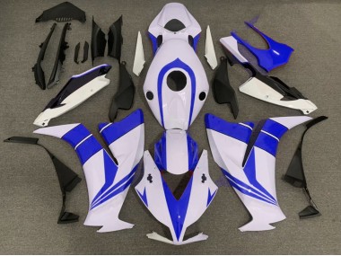 2012-2016 Glänzend Blau & Weiß CBR1000RR Motorrad Verkleidungen